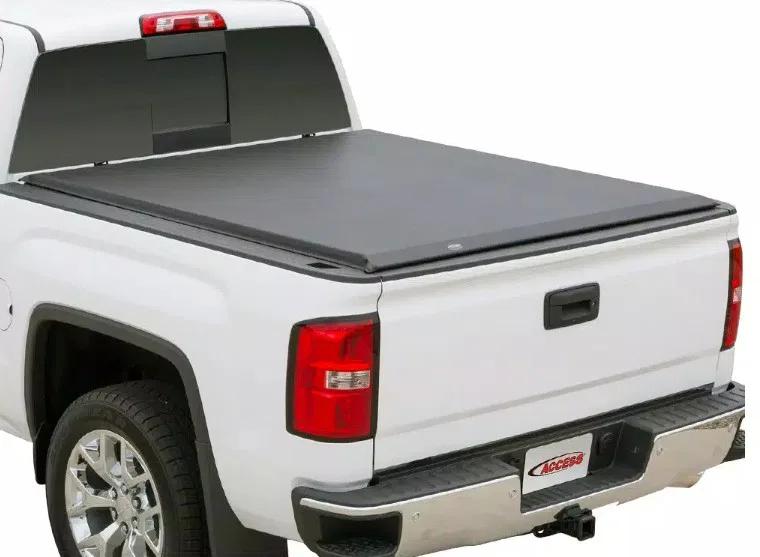 22509 – ACCESS Tonneau Cover, Soft Roll-Up Hook And Loop Low Profile Black Vinyl Lockable Not Compatible With Tool Bo...
